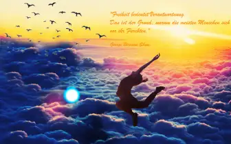 Freiheit über den Wolken