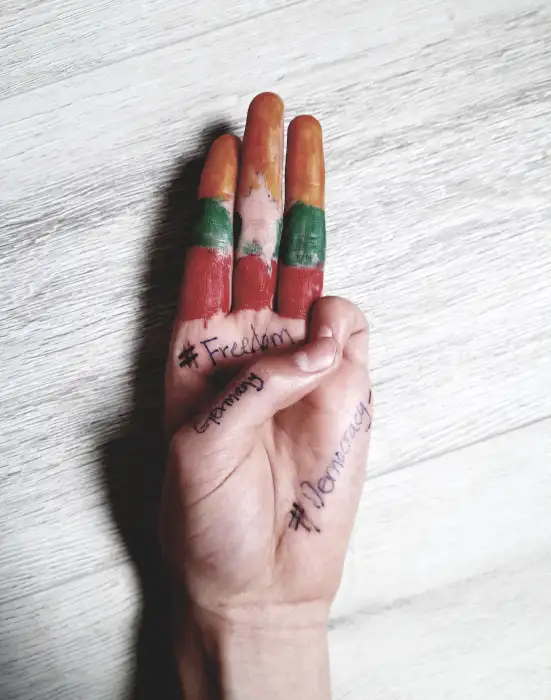 #Support Myanmar #Freedom #Democracy