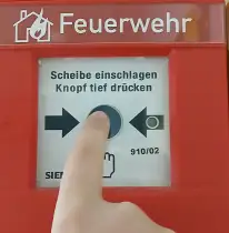 Ein Feuer – eine Sicherheit