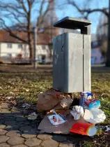 Warum nicht gleich in den Mülleimer?